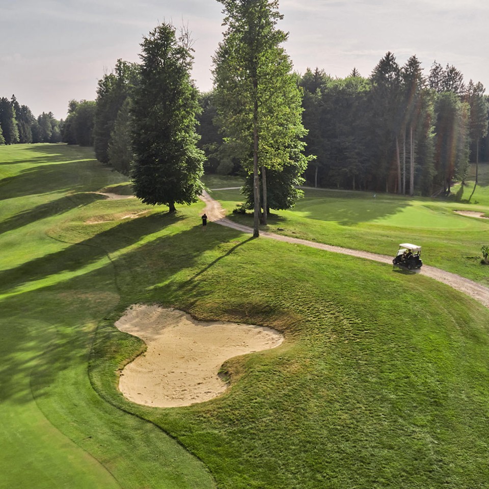 Grad otocec golf zasnoval Swan